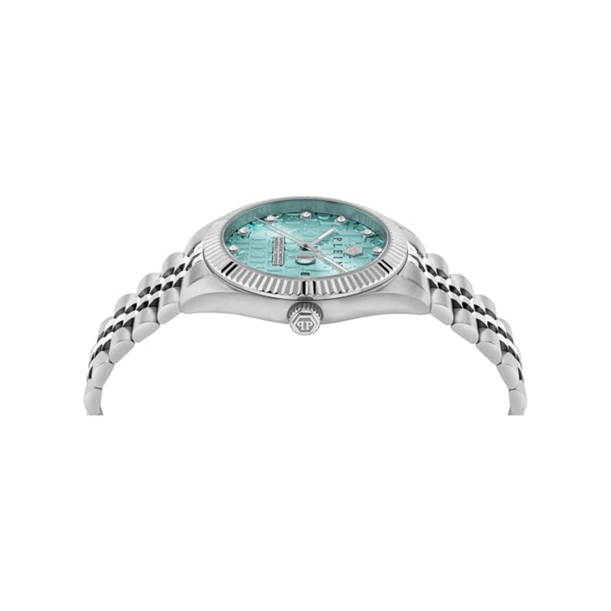 Philipp Plein Quartz Blue Dial Analog Stainless Steel Men's Watch PWMFA0225