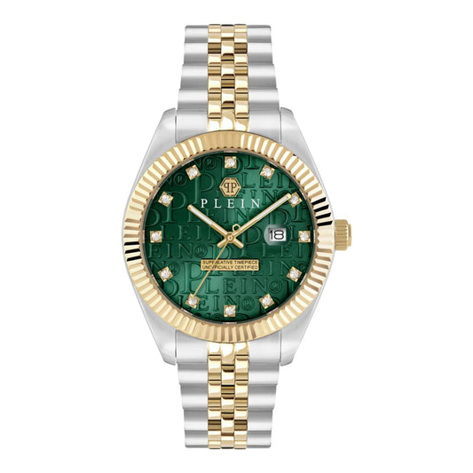 Philipp Plein Quartz Green Dial Analog Watch For Men PWMFA0325