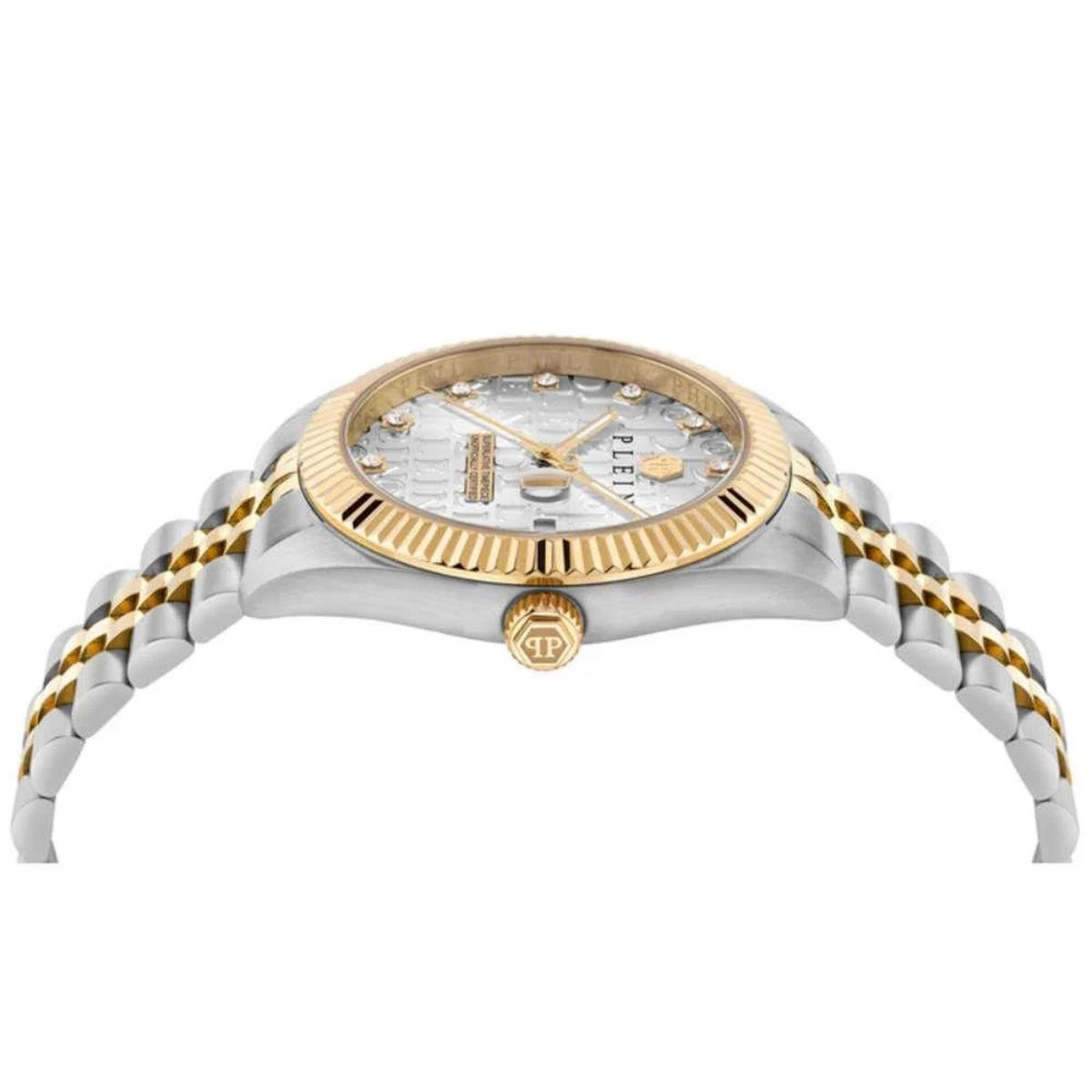 Philipp Plein Quartz Grey Dial Analog Stainless Steel Men's Watch PWMFA0425