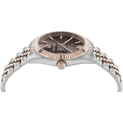 Philipp Plein Date Superlative Brown Dial Analog Men Watch PWMFA0925