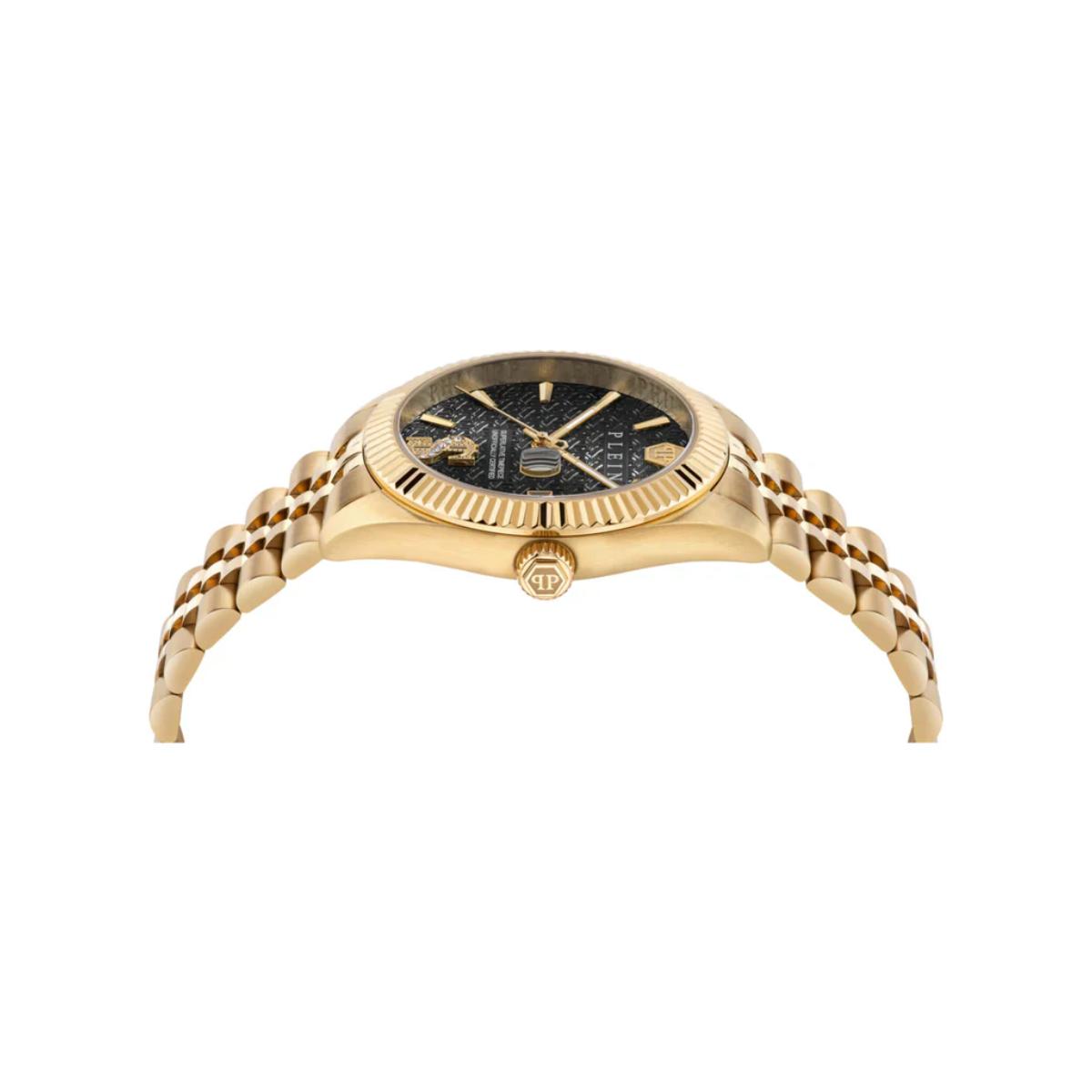 Philipp Plein Quartz Superlative Black Dial Analog Men's Watch PWMFA1025