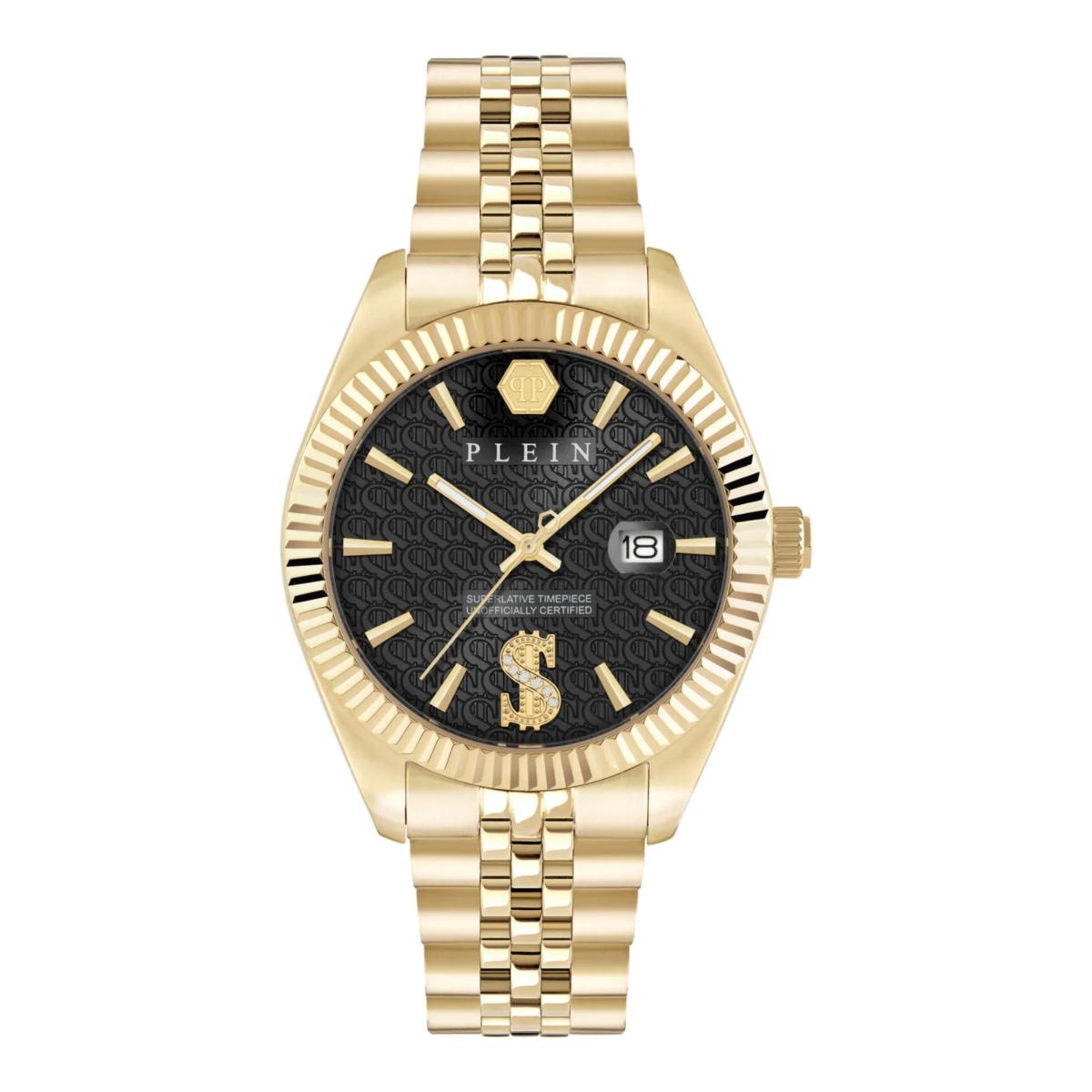 Philipp Plein Quartz Superlative Black Dial Analog Men's Watch PWMFA1025