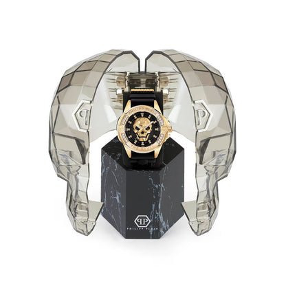 Philipp Plein The Skull Genderless Black Dial Analog Unisex Watch PWNAA0122