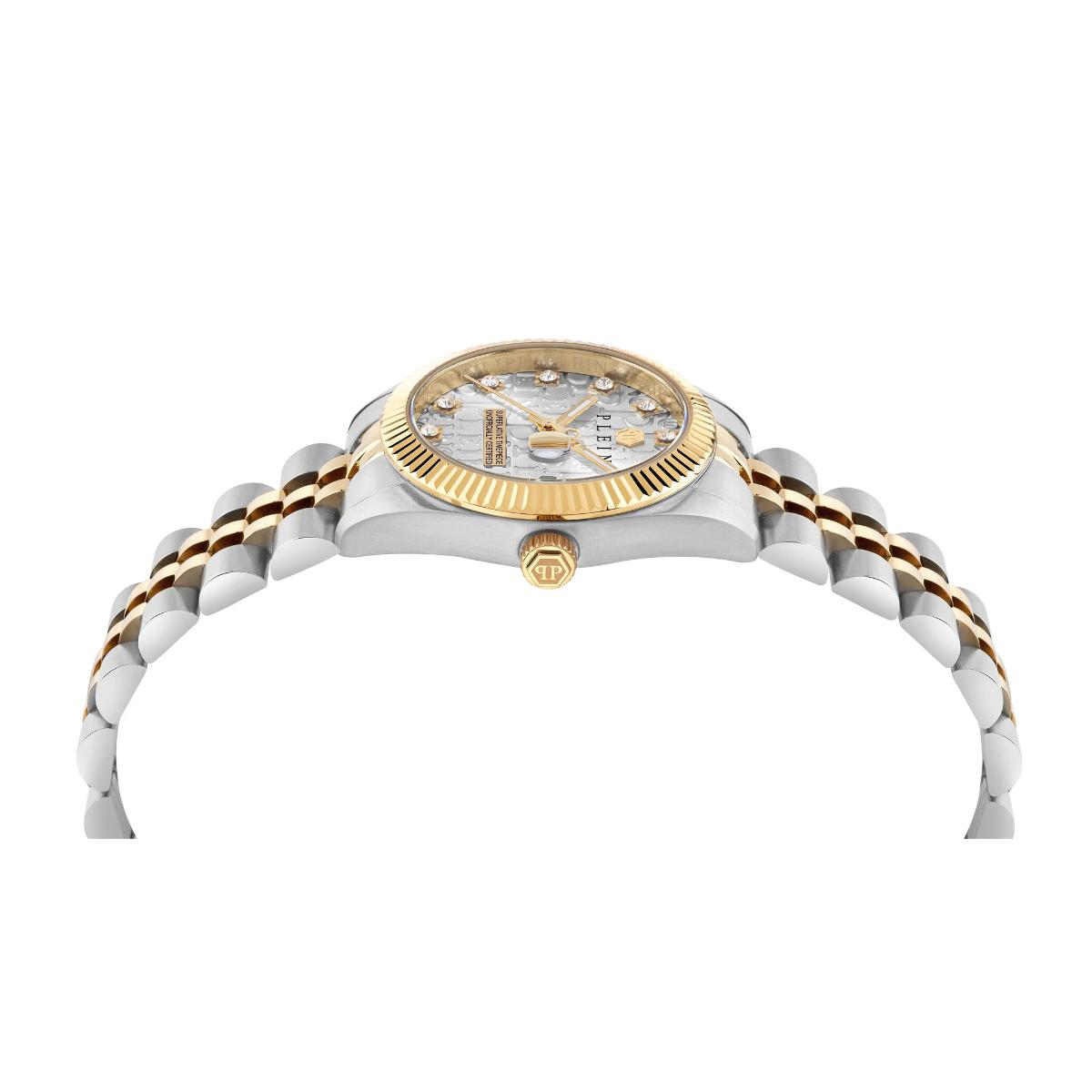 Philipp Plein Quartz Grey Dial Analog Watch For Women PWNFA0425
