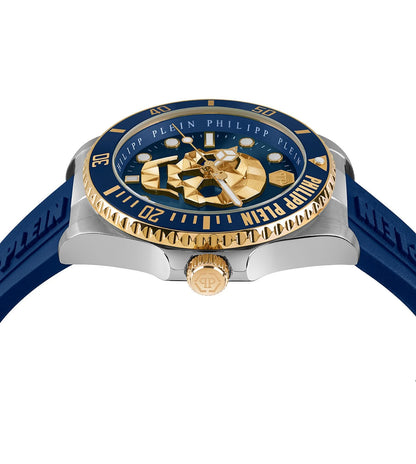 PWOAA0222 PHILIPP PLEIN | The Skull Diver Blue Dial Men's Watch