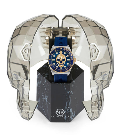 PWOAA0222 PHILIPP PLEIN | The Skull Diver Blue Dial Men's Watch