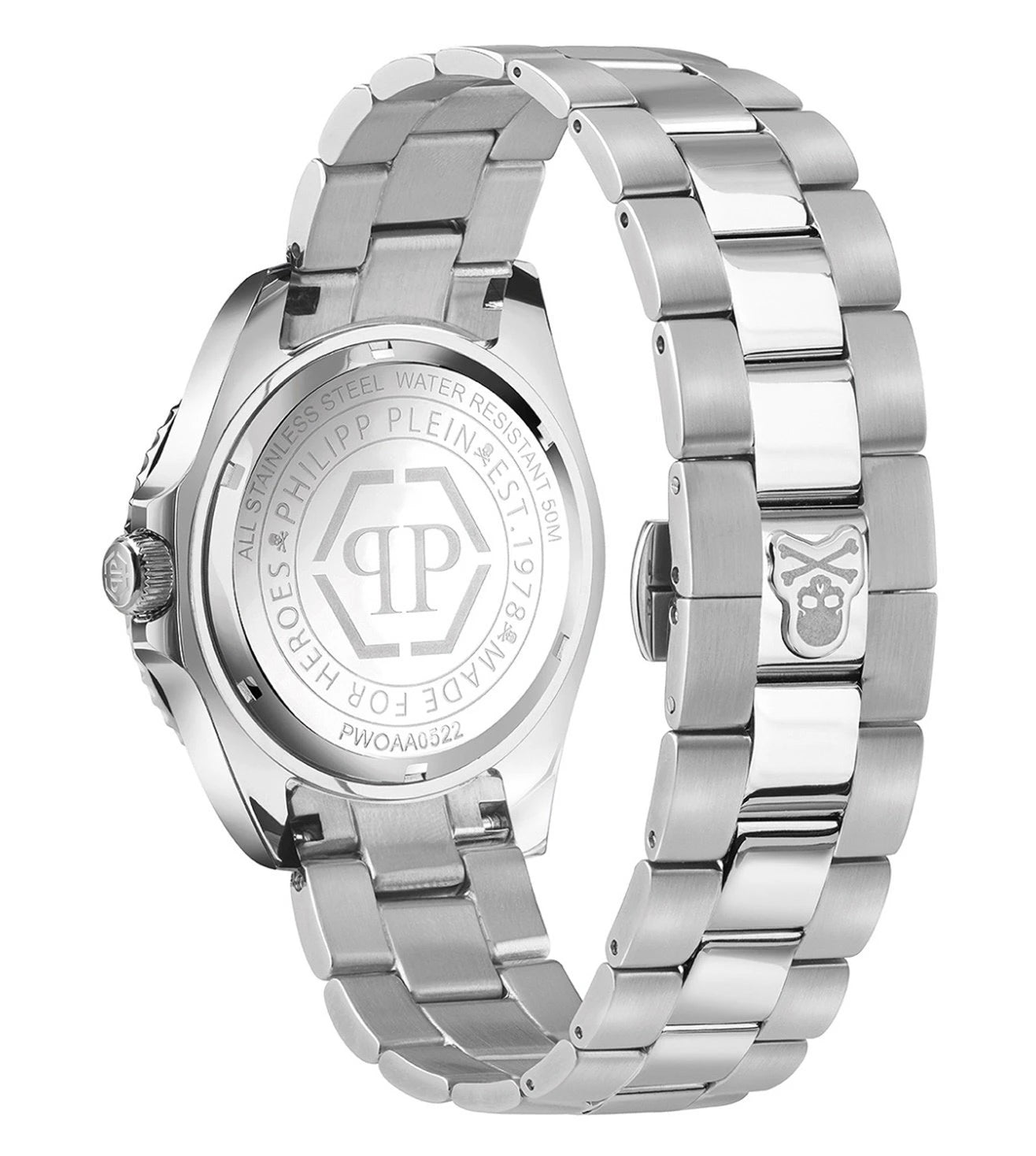 PWOAA0522 PHILIPP PLEIN | The $Kull Diver Men's St Steel Analog Watch