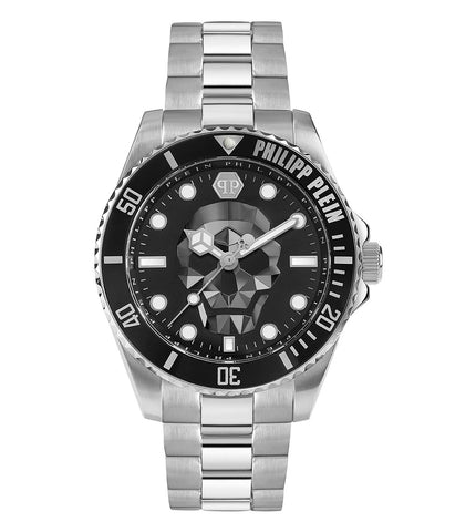 PWOAA0522 PHILIPP PLEIN | The $Kull Diver Men's St Steel Analog Watch - Buy Now at Sai Creations Watches