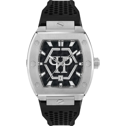 Philipp Plein Black Tonneau Dial Quartz Analog Men Watch PWPUA0524 - Buy Now at Sai Creations Watches