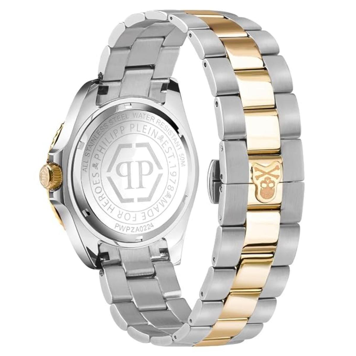 Philipp Plein Pza-Gmt-I Challenger Bagu Analog Men's Watch PWPZA0224
