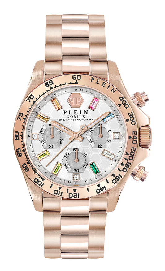 PWSBA0323 PHILIPP PLEIN | Embellished Dial St Steel Bracelet Women's Watch