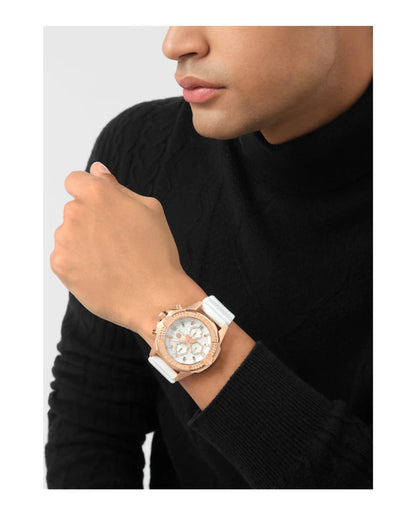 Philipp Plein The $kull Chrono White Dial Analog Men's Watch PWWFA0325