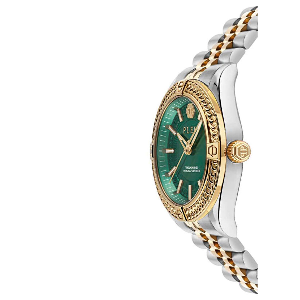 Philipp Plein Quartz Green Dial Analog Watch For Men PWZFA0225
