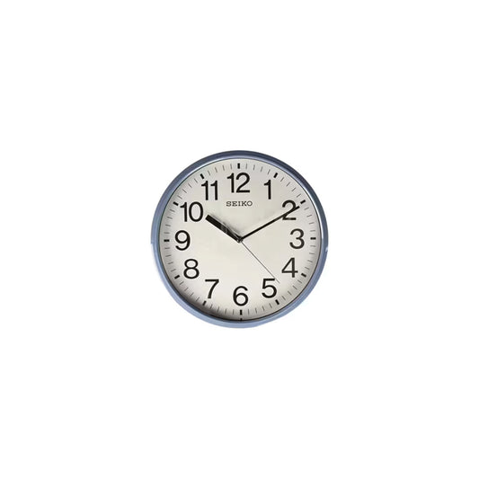 Seiko wall clock on a white background