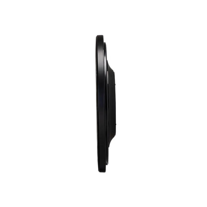 Seiko Wall Clock Black Frame with Textured Dial QXA802K