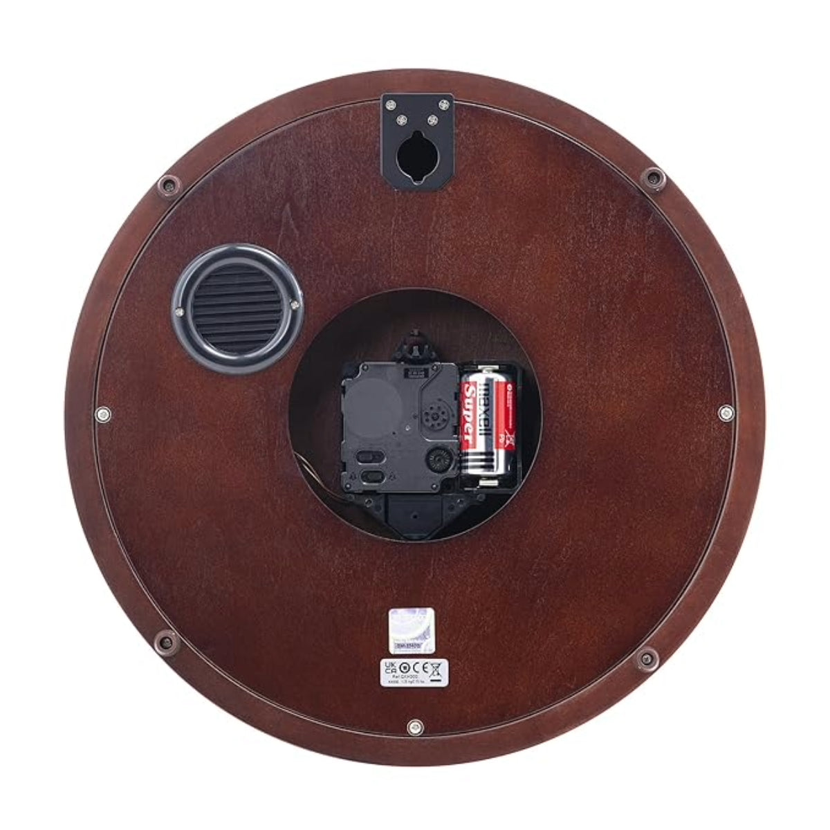 Seiko Wall Clock Alder Wood Dual Chime Musical QXH202BN