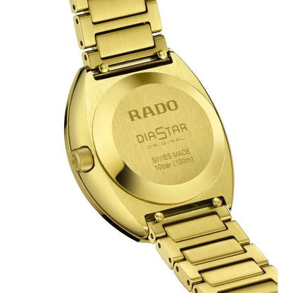 RADO Diastar Gold Dial Analog Automatic Women's Watch R12171263