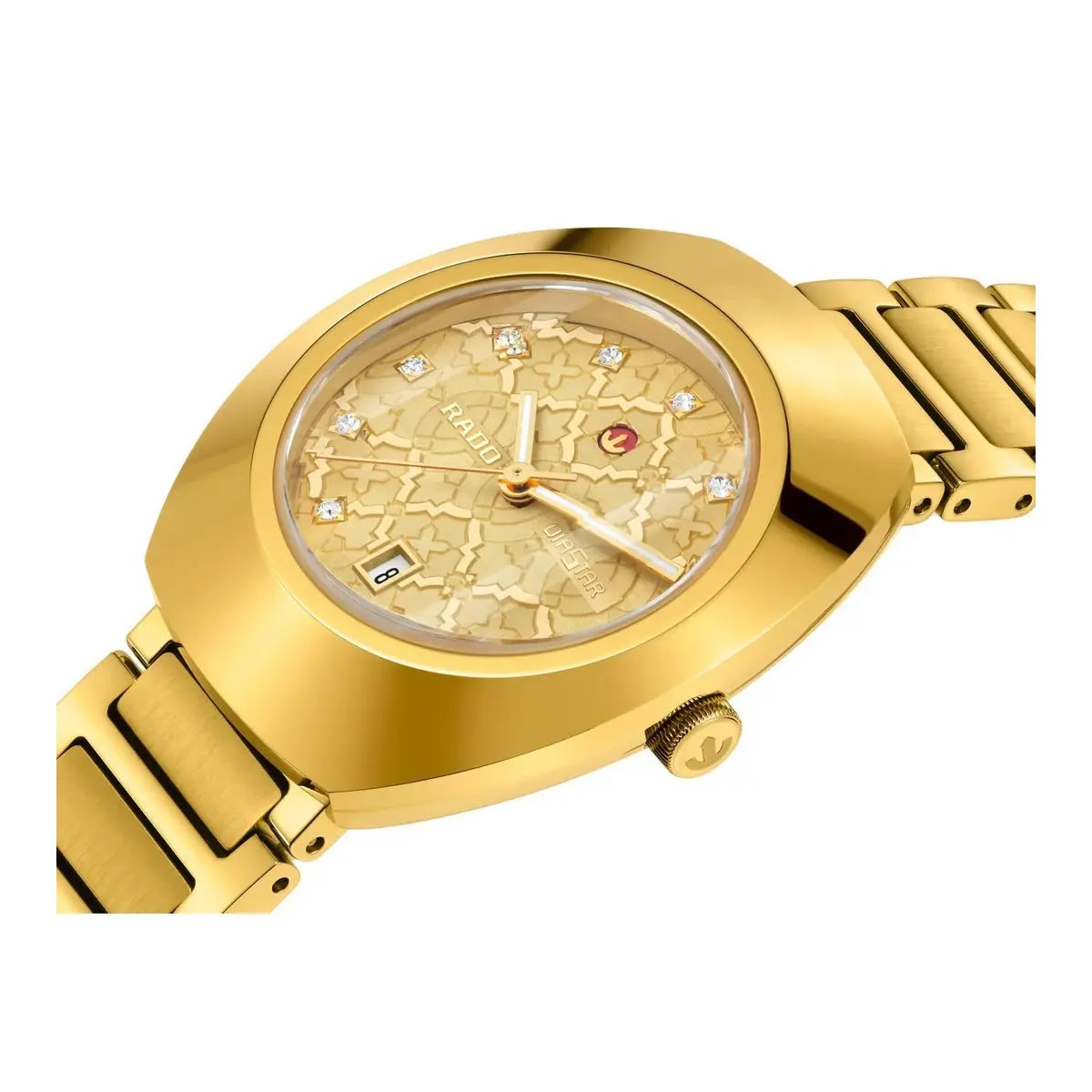 RADO Diastar Gold Dial Analog Automatic Women's Watch R12171263