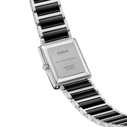 RADO Integral Diamonds Quartz Black Dial Analog Unisex Watch R20253712