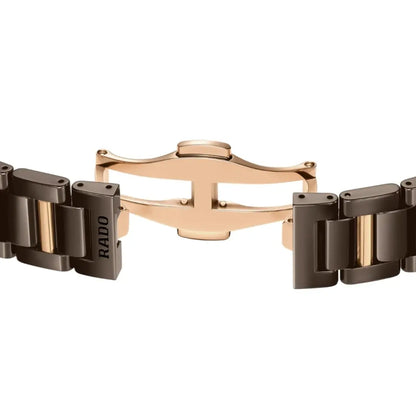 RADO LaCoupole Brown Dial Analog Ceramic Unisex Watch R22242703