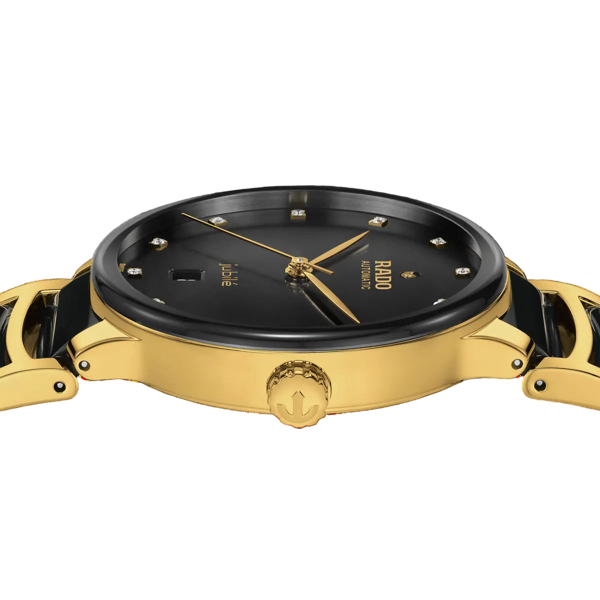 RADO Centrix Black Dial Analog Automatic Ceramic Unisex Watch R30008742