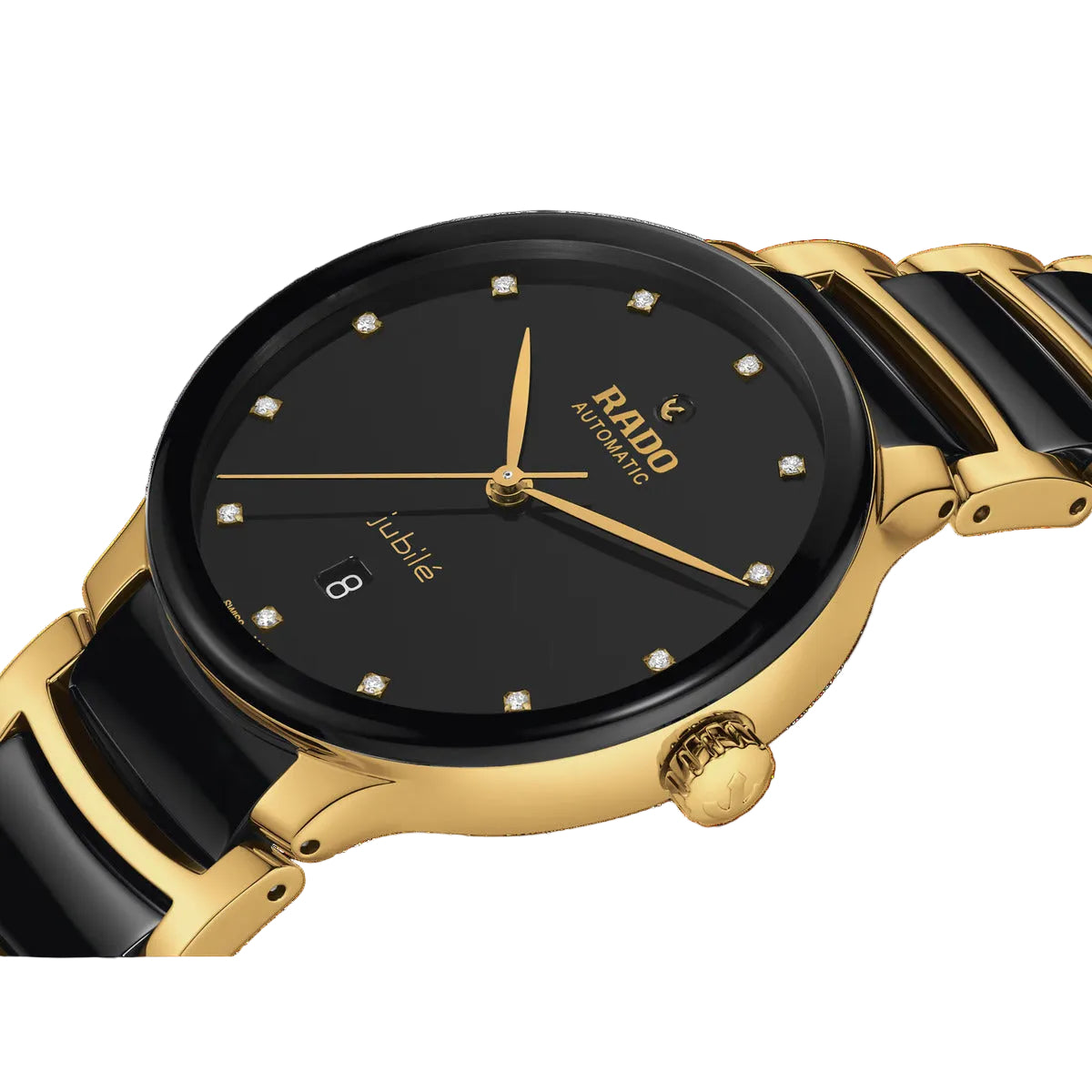 RADO Centrix Black Dial Analog Automatic Ceramic Unisex Watch R30008742