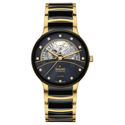 RADO Centrix Black Dial Analog Titanium Automatic Men's Watch R30008902