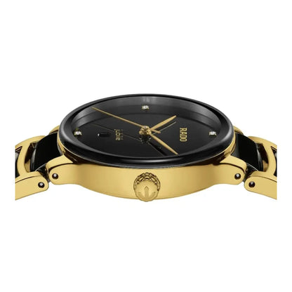 RADO Centrix Quartz Black Dial Analog Ceramic Women's Watch R30025712