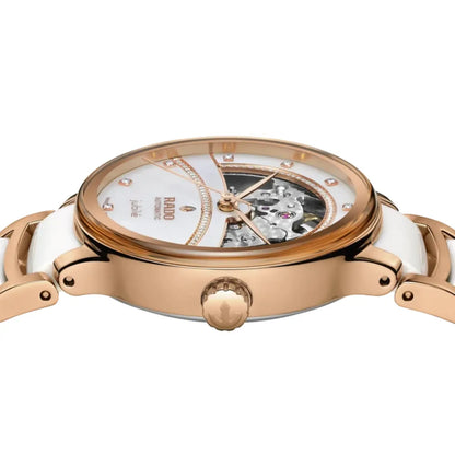 RADO Centrix Automatic Diamonds Open Heart Women's Watch R30029932