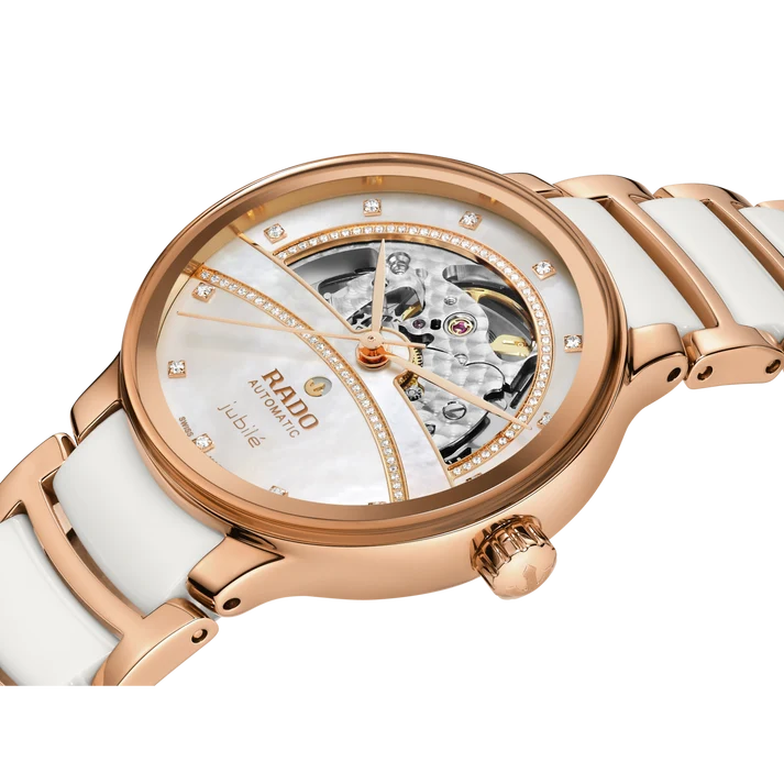 RADO Centrix Automatic Diamonds Open Heart Women's Watch R30029932