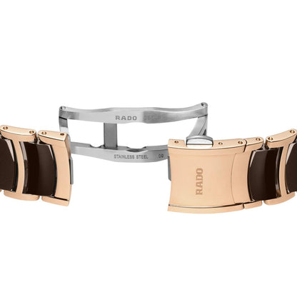 RADO Centrix Quartz Brown Dial Analog Ceramic Women's Watch R30038712
