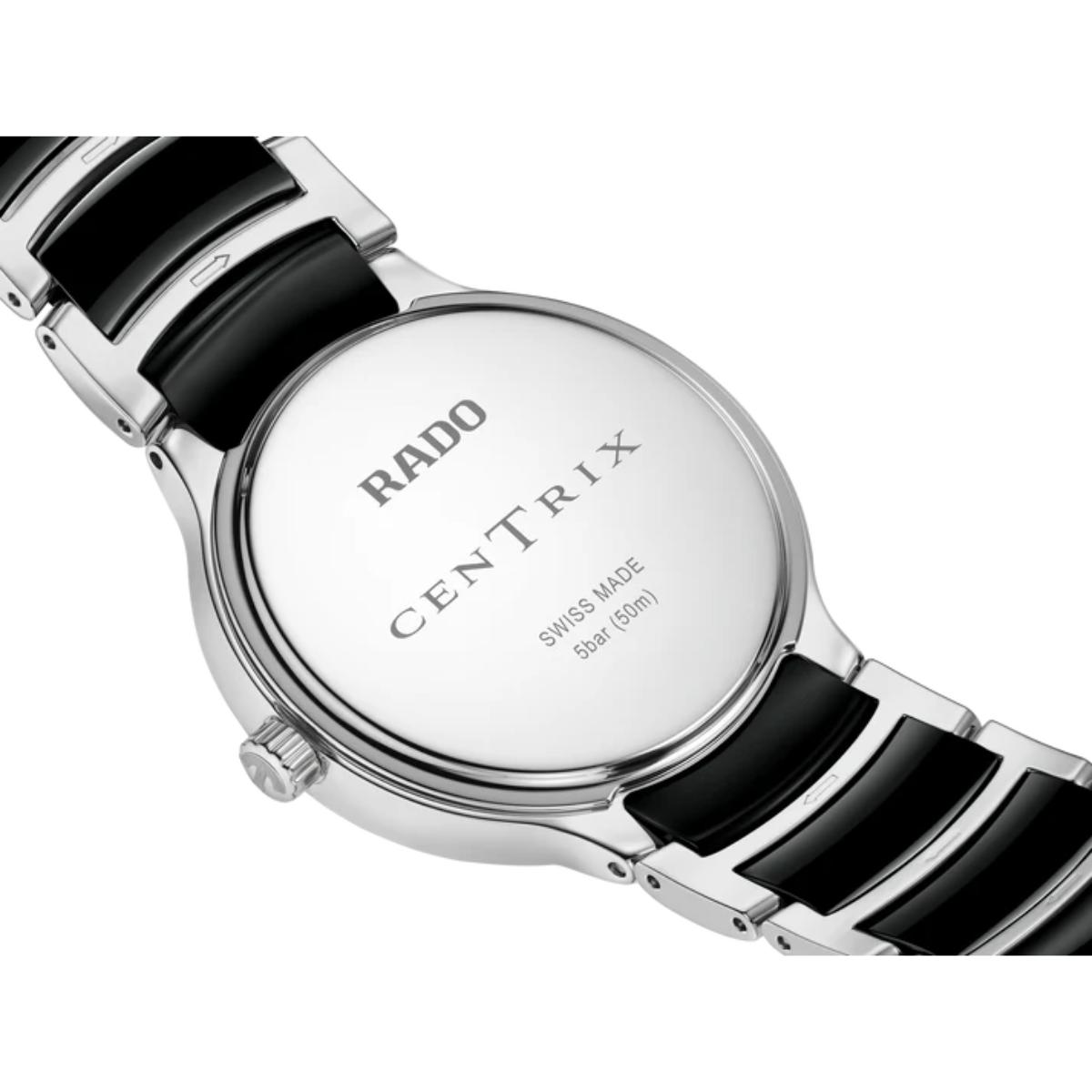 RADO Centrix Quartz Black Dial Analog Ceramic Women's Watch R30040712