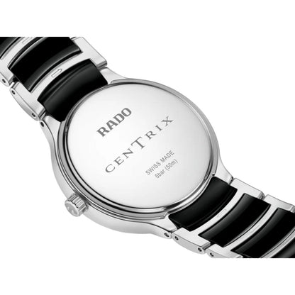 RADO Centrix Quartz Black Dial Analog Ceramic Women's Watch R30040712