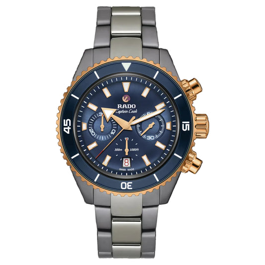 RADO Captain Cook High-Tech Ceramic Chronograph Automatic Men's Watch R32195202