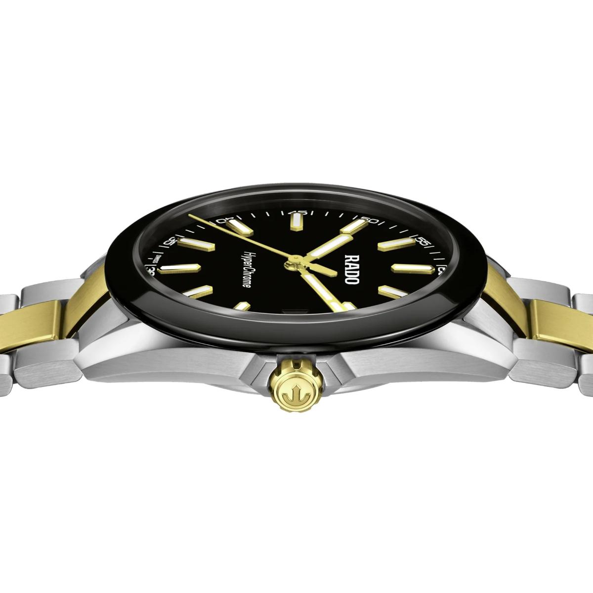 RADO HyperChrome Quartz Black Dial Analog Men's Watch R32280153