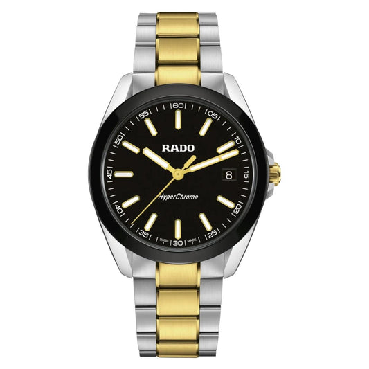 RADO HyperChrome Quartz Black Dial Analog Men's Watch R32280153