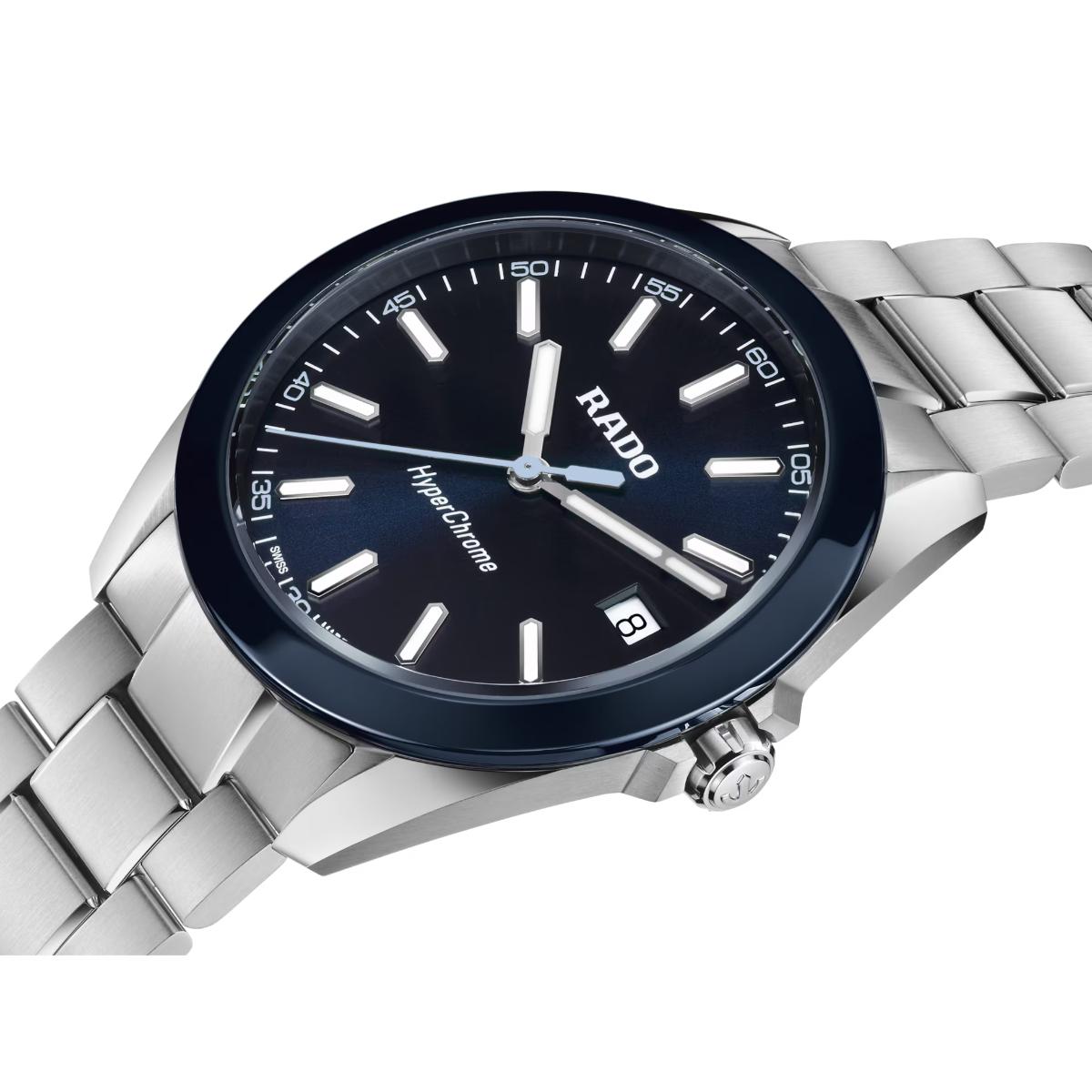 RADO HyperChrome Quartz Blue Dial Analog Men's Watch R32280203