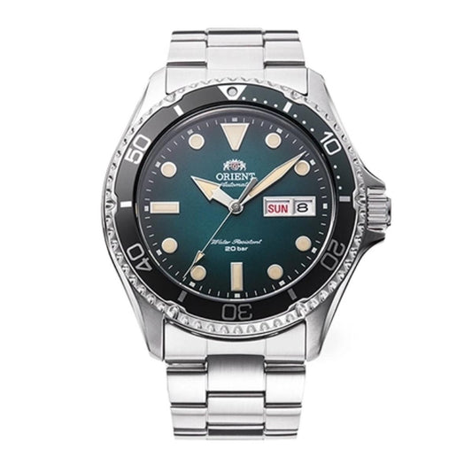 ORIENT Sports Bluegreen Gradation Dial Automatic Men's Watch RA-AA0811E