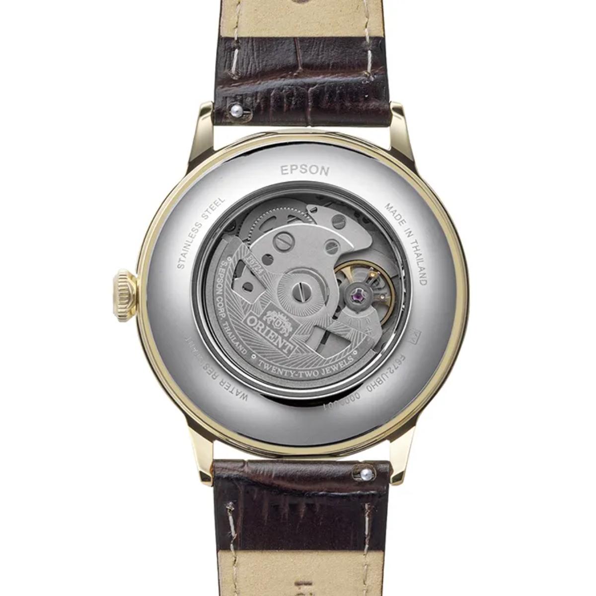 ORIENT Classic White Dial Analog Automatic Men's Watch RA-AC0028S