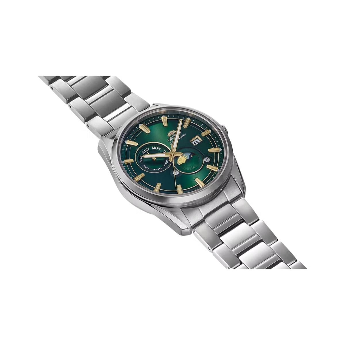ORIENT Contemporary Stretto Sun & Moon Automatic Men's Watch RA-AK0314E