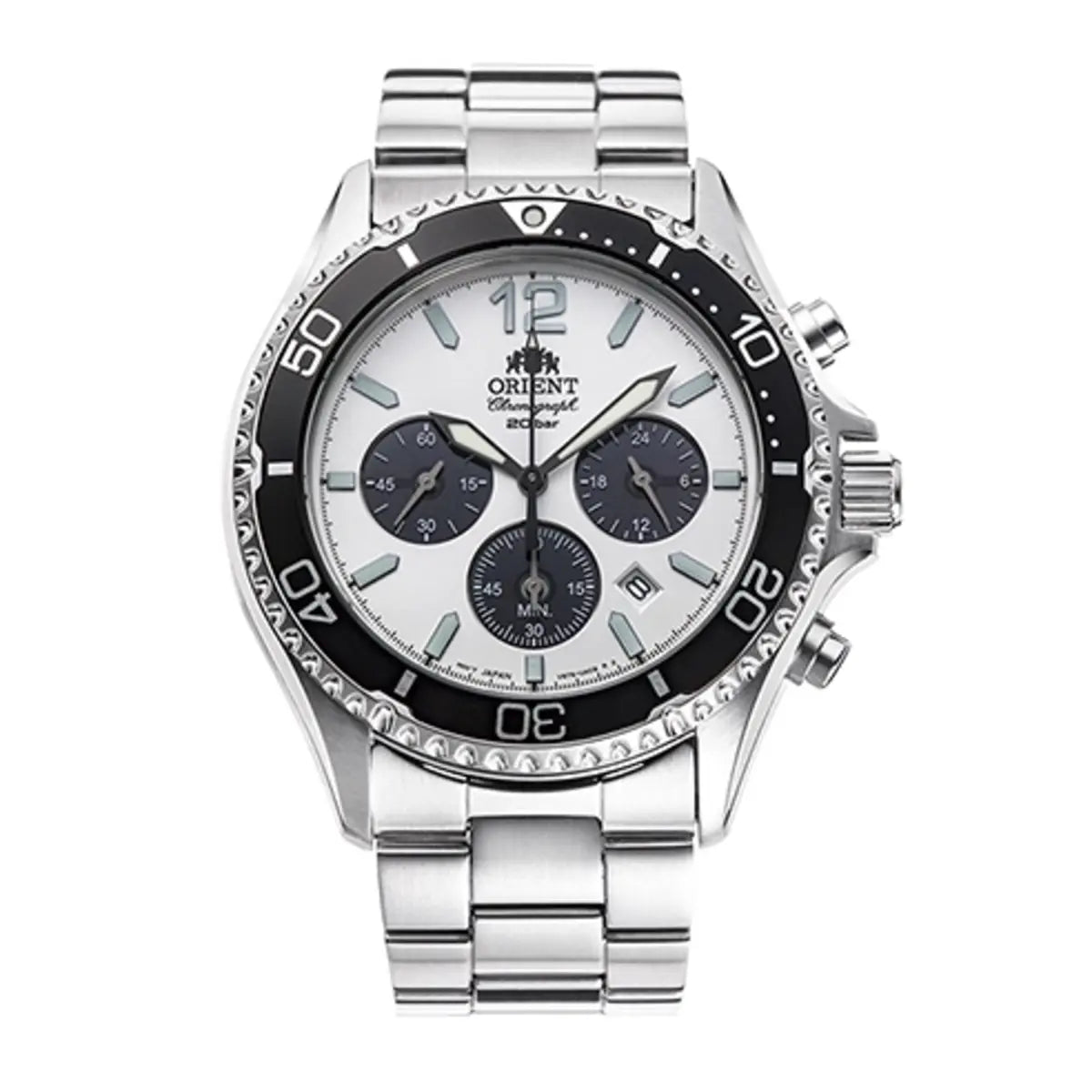 ORIENT Sports Diver Design Chronograph solar-powered Men's Watch RA-TX0203S