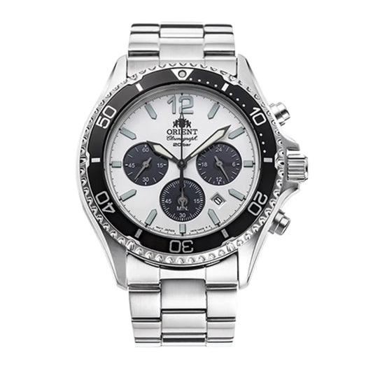 ORIENT Sports Diver Design Chronograph solar-powered Men's Watch RA-TX0203S