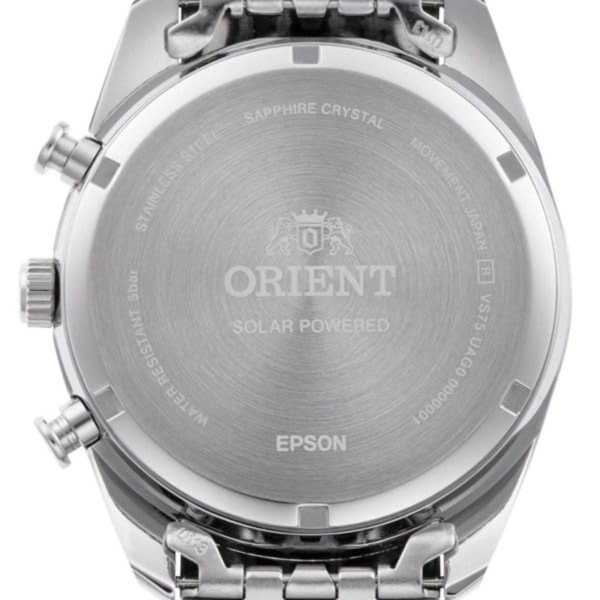 ORIENT Contemporary Blue Dial Analog Chronograph Men’s Watch RA-TX0304L