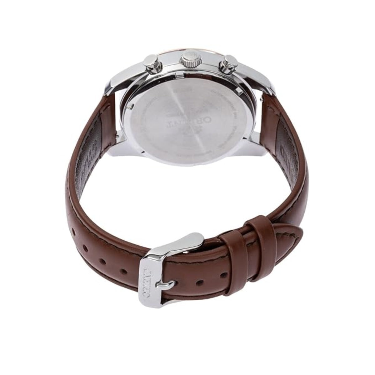 ORIENT Contemporary White Dial Analog Chronograph Men’s Watch RA-TX0306S