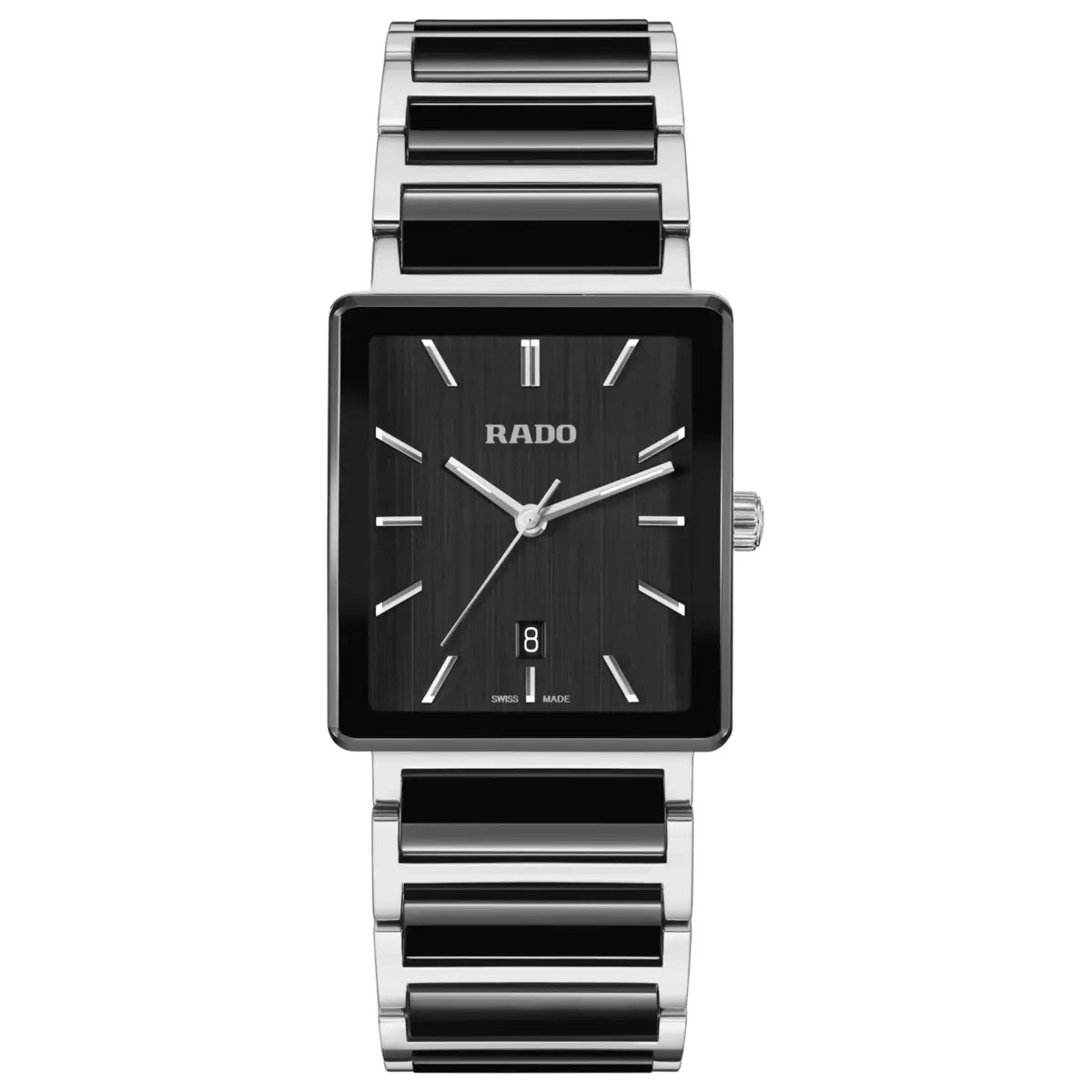RADO Quartz Integral Black Square Dial Analog Men's Watch R20255162