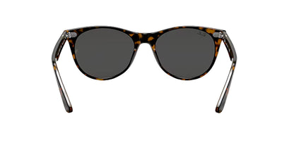 Ray-Ban RB2185 1292B1 Wayfarer II Classic Unisex Sunglasses – Dark Grey Round Frame, 52mm