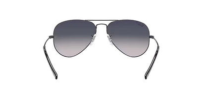 Ray-Ban RB3025 004/78 Aviator Sunglasses – Polarized Grey Gradient Lenses, Gunmetal