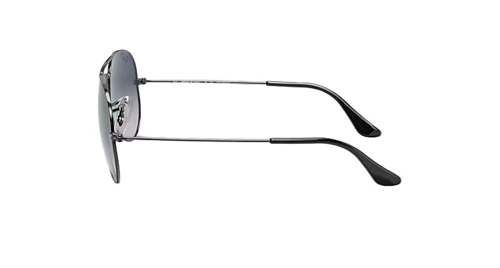 Ray-Ban RB3025 004/78 Aviator Sunglasses – Polarized Grey Gradient Lenses, Gunmetal