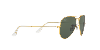Ray-Ban Gold Full Rim Aviator Sunglasses RB3025I 0015 55 – Classic Stylish Eyewear