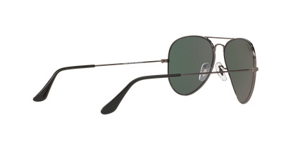Ray-Ban RB3025I 004/58 Aviator Sunglasses – Silver Frame, Polarized Green Lenses, 58mm Medium Size